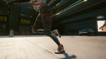 Cropped jeans-Femme V