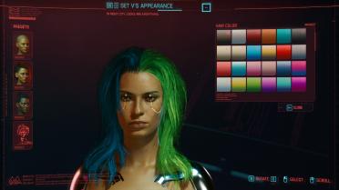 Multicolored hair-Alt