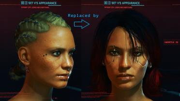 V Hairstyle-Silverhand