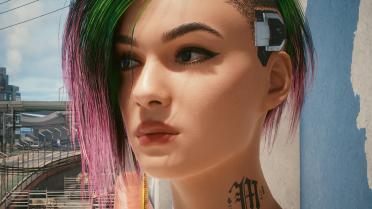 Judy's face is beautified-4K skin tone makeup and eyebrows