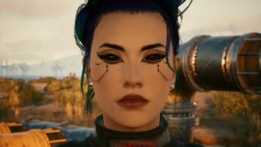 Koralina's new eyebrows