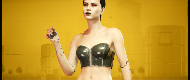 Sleeveless Strapless Collarless