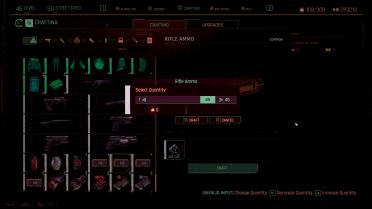 No extra ammunition to make