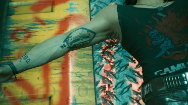 Silverhand no longer has armpit hair