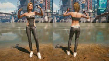 Tube top pants-all color variations