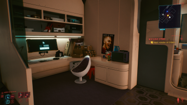 Kerry Eurodyne poster replacement at V Apartment