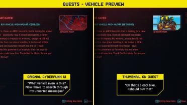 UI improvements for flib