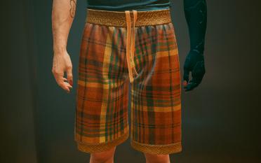 Color changes of men's V fitness shorts