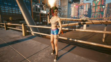 Judy NPC replaced with V