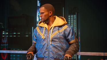 Add color to the hooded jacket