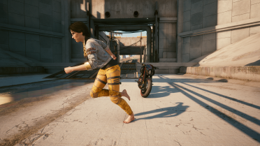 Female V's foot model