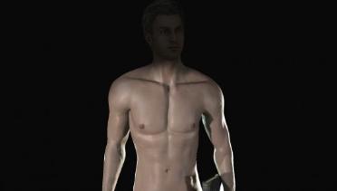 Ethan Winters nude body