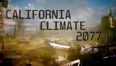 California climate 2077