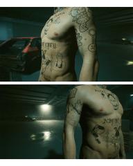 Bad Lines Larry's Ignorance Tattoo