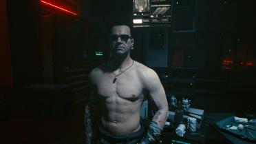 Vik Vector shirtless