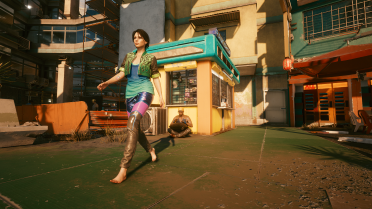 Female V's foot model