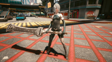 Yorha A2 Swap for V with Weapons