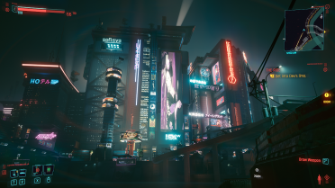 Blade Runner series building billboard