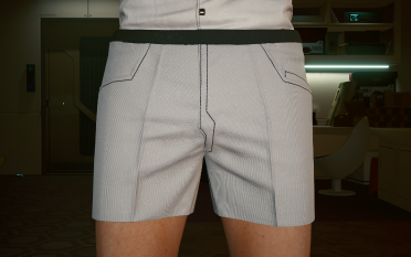 Men's V suit shorts