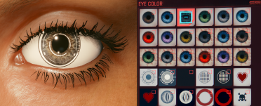 Cyberpunk 2077 eyes