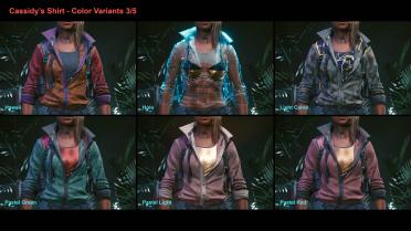 Cassidy's Shirt with Decal and Pistol - Modular