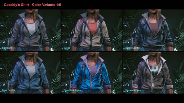 Cassidy's Shirt with Decal and Pistol - Modular