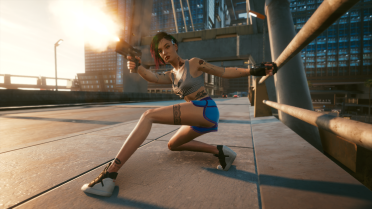 Judy NPC replaced with V