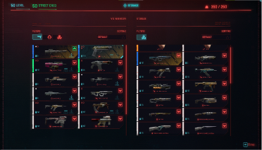 All golden costumes and weapons