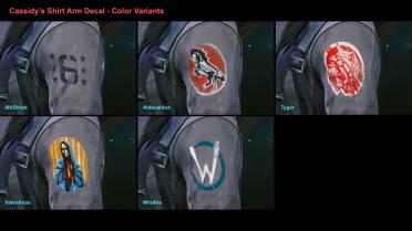 Cassidy's Shirt with Decal and Pistol - Modular