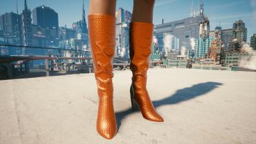 All color variants of boots