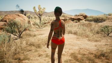 Judy underwear (red/white)