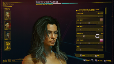 Gradient hair color package