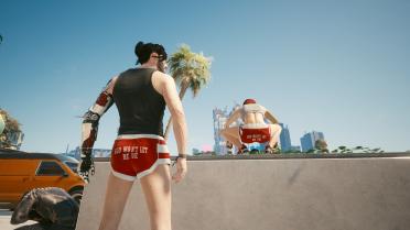 Johnny and V's couple shorts