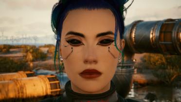 Koralina's new eyebrows