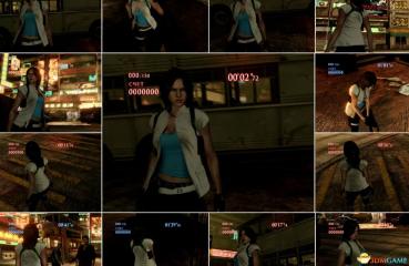 Resident Evil 6 Helena white leather jacket and black jeans (China chapter)