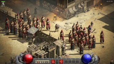 The king's concubine selection scene