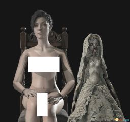 Resident Evil 8 Donna nude by npc