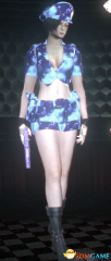 Resident Evil 6 Ada Blue Dazzling Police Uniform