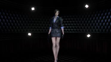 Resident Evil 6 Ada Sexy OL Miniskirt Uniform