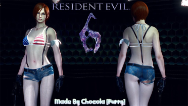 Resident Evil 6 Ada American Bikini Denim Shorts MOD