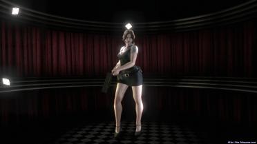 Resident Evil 6 Helena police uniform miniskirt mod