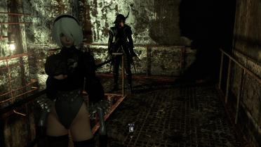 NieR:Automata 2B (Replace Sherry) / 9S (Replace Jack) Resident Evil Full Story MOD