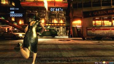 Resident Evil 6 Ada Wong Silver Grey & Red Cheongsam MOD