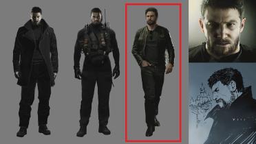 Chris Redfield's Concept Art Set