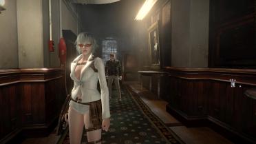 Resident Evil 6 Devil May Cry 4 Lady replaces Helena mod