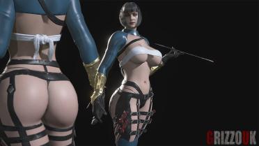 Lady Ninja Assassin Mod