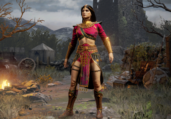 Red girl mercenary 4.0