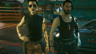 The player's Johnny tattoo