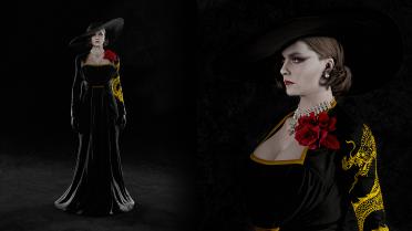 Another black dress for the lady