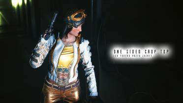 Torero Jacket gold single top